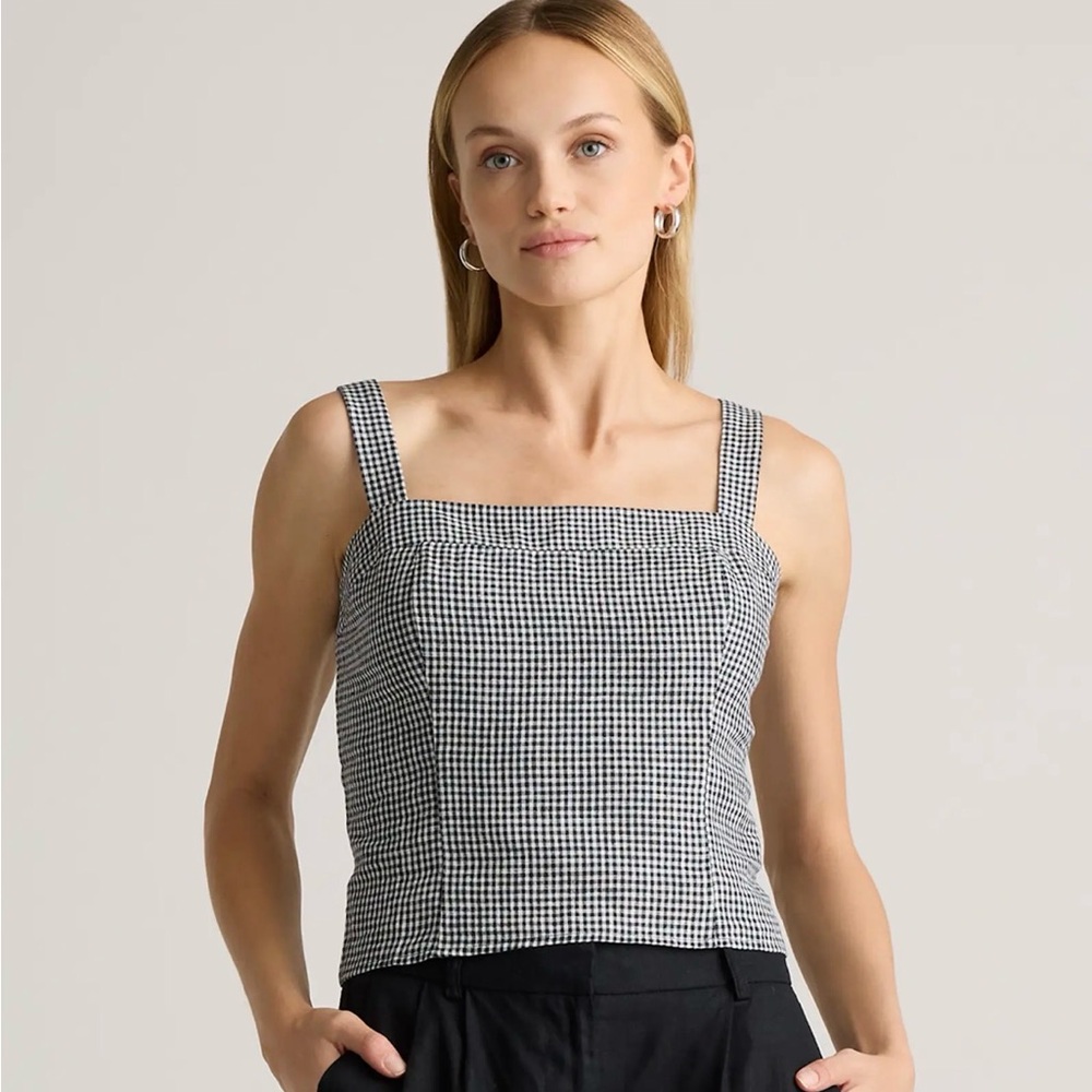 Quince 100% Linen top size M. NWOT